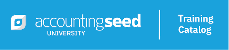 accounting seed university training catalog