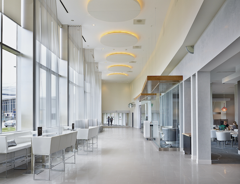 Clouds - Renaissance Edmonton Hotel sonus acoustics are being used in this renaissance hotel