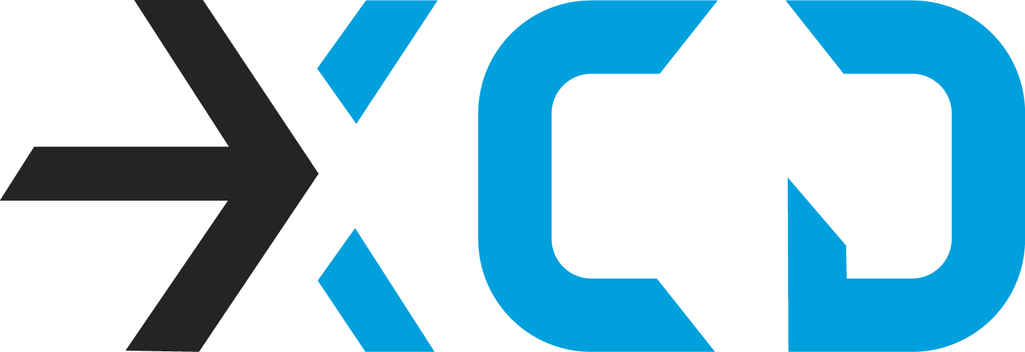 XCD Logo standard - on white XCD logo