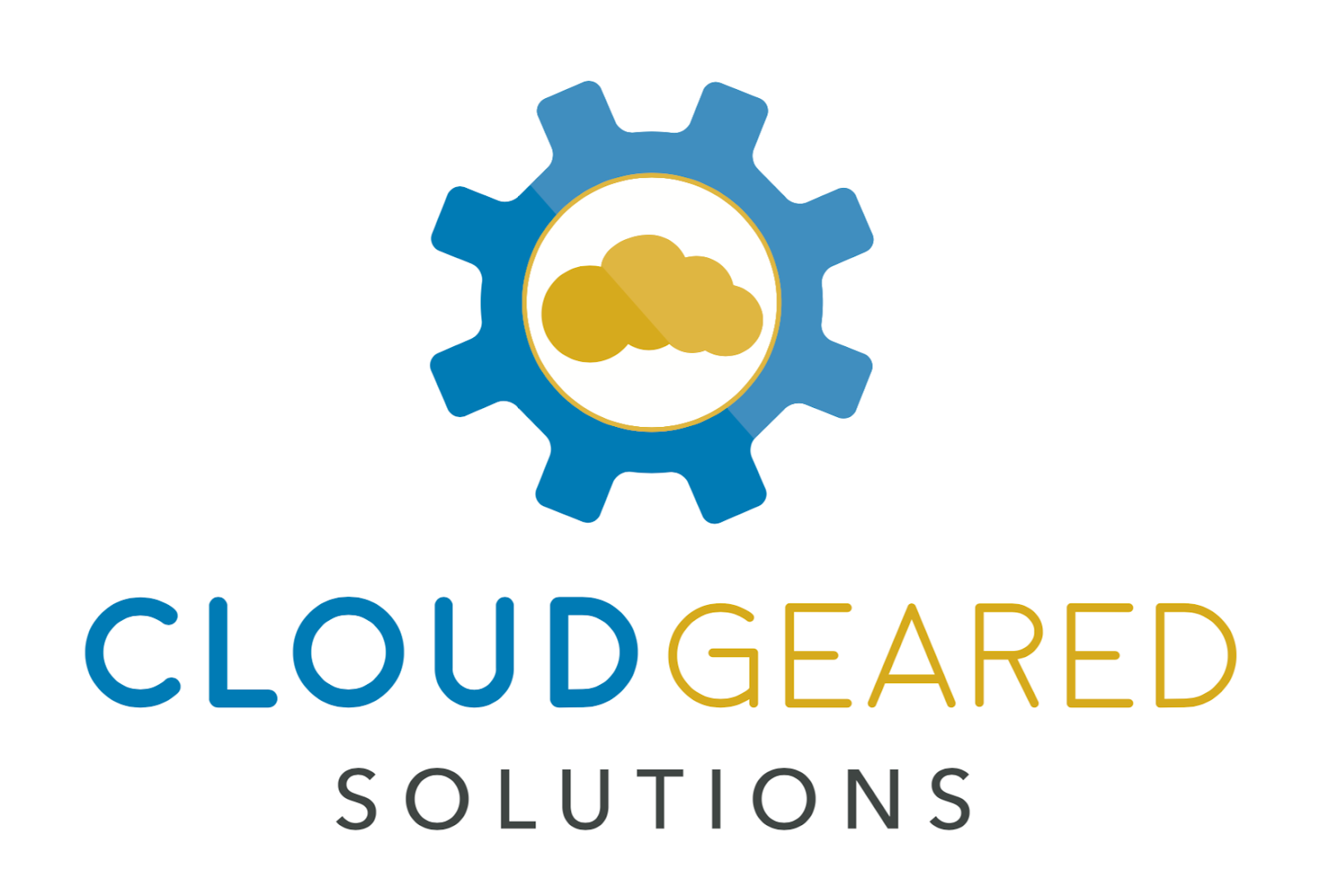 Cloudgeared solutions cloud geared solutions logo