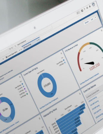 Accounting Seed AR automation software dashboard