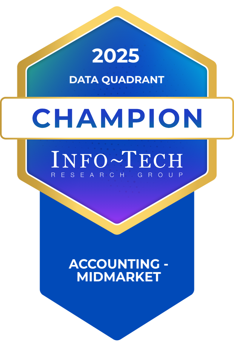 info tech 2025 accounting data quadrant chamption