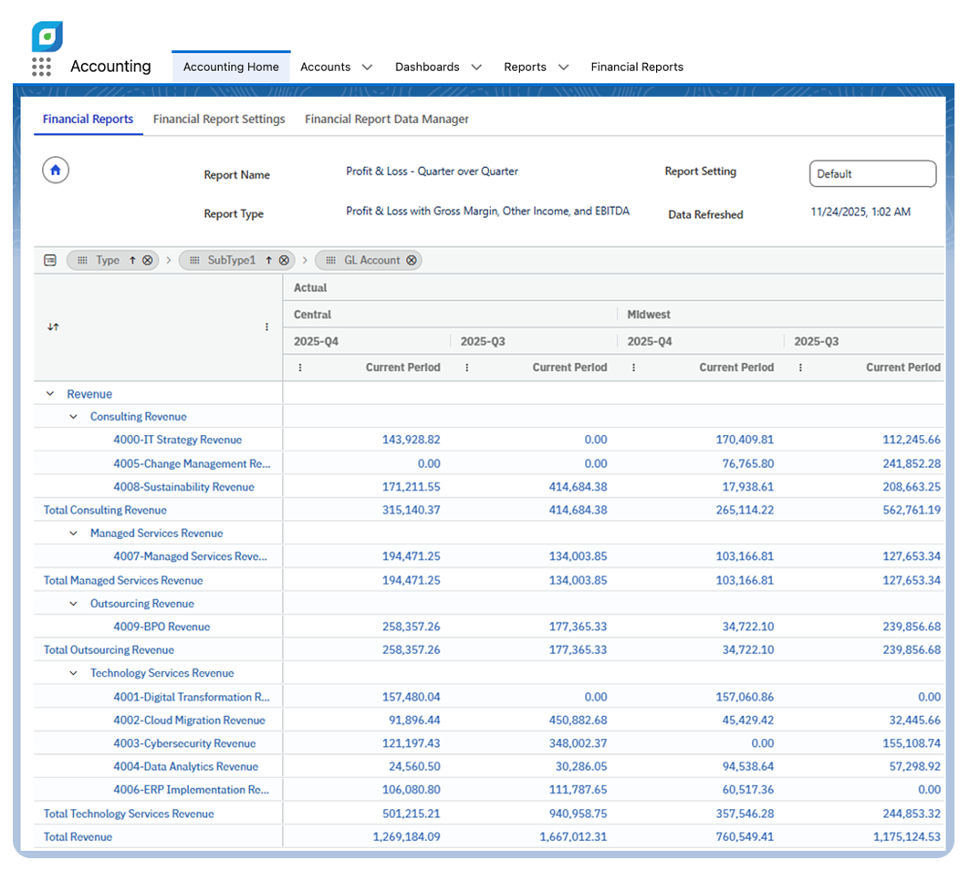 Accounting Seed screenshot